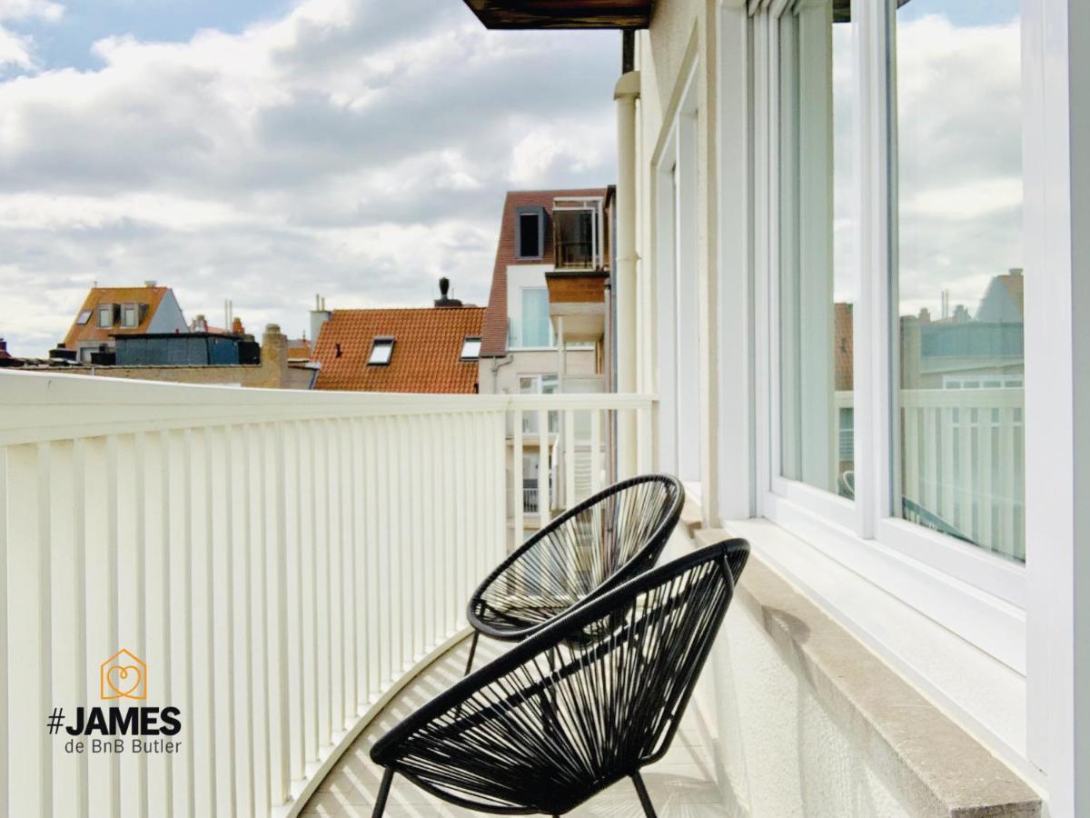 Prachtig Zonnig Appartement Op 200 Van Het Strand Knokke-Heist Exterior photo